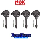 Set Of Ignition Coil & Ngk Spark Plug 4PCS For 16-20 Honda Civic/ Fit L4 UF749. Fixed Price $98.61.