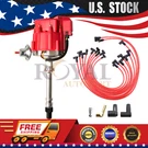New Distributor For Small Block Sbc Chevy 305 350 400 Hei & Wires 90* Kit. Fixed Price $80.30.