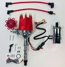 Amc/jeep 401 390 360 343 304 290 Red Small Cap Hei Distributor + 45K Chrome Coil. Fixed Price $202.95.