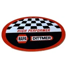 Nos Oem Napa Dittmer High Performer 5" Oval Sticker Hot Rod 60'S 70'S Fast Ship!. Fixed Price $20.82.
