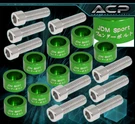 9PC Green Header Manifold Aluminum Cup Washer Bolt Kit For 88-PRESENT L4. Fixed Price $17.88.