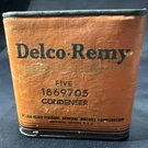 Vintage Auto Part: Delco-remy Five 1869705 Ignition Condensers Nos Sealed Can. Fixed Price $63.99.