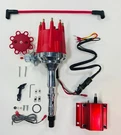 For Amc/jeep 401 390 360 343 304 290 Small Cap Hei Distributor + Red 50K Coil. Fixed Price $205.95.