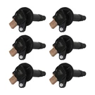 Msd 825763 Ignition Coils, Black, 6-PACK (3-PIN Connector). Fixed Price $334.95.