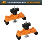 Adjustable Mini Hold Down Clamps, Multi-positionable Track (71786). Fixed Price $16.99.