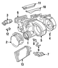 Genuine Audi Clamp 321-819-059. Fixed Price $5.75.