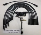 Chevy/gmc Truck Vortec 1996-2000 7.4L 454 Distributor & Black Spark Plug Wires. Fixed Price $138.58.