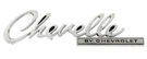 New Trim Parts Chevelle By Chevrolet Rear Deck Emblem / For 1969 4640. Fixed Price $69.99.