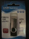 64 Gb Flash Drive With Over 200 Hours Of Guitar, Bass Lessons And Many More!. Fixed Price $75.00.