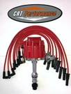 Oldsmobile 260,307,350,403 & 455 Red Hei Distributor + 8MM Usa Spark Plug Wires. Fixed Price $146.96.