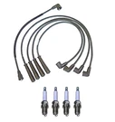 Denso Ignition Wire Kit (7MM) (4 Pieces) (u-groove Conventional) (gap 0.032). Fixed Price $53.95.