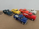 6 Pc Set Kinsmart 1955 Chevy Stepside Pick Up Truck 1:32 Diecast Fj Krob Feed. Fixed Price $37.99.