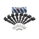 Bosch Ignition Coil Ngk Laser Platinum Spark Plug Kit For Bmw E70 X5 4.8 V8. Fixed Price $323.95.