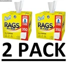 2 Pack - Scott Rags In Box, White, All Purpose (350 Sheets/box) Total 700 Ct. Fixed Price $52.78.