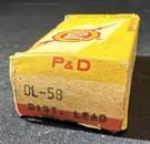 Vintage P&d DL-58 Distributor Lead Wire New Old Stock Original Box. Fixed Price $21.99.