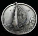 Vintage Bergamont Brass Works Belt BUCKLE-V-146- Made The Usa. Fixed Price $12.00.