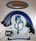 Ford Sb 221 260 289 302 Electronic Hei Distributor Blue + 60K Coil Hp Wires. Fixed Price $159.99.
