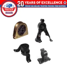 Engine Motor And Trans Mount Set For 2002-2006 Mitsubishi Lancer 2.0L Manual. Fixed Price $78.83.