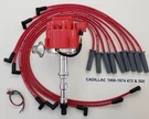 Cadillac 1968-1974 472 500 Red Hei Distributor + 8.5MM Spark Plug Wires Usa. Fixed Price $185.95.