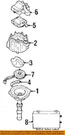84 95 60 Special Electrical Ignition System Rotor New Genuine Gm Oem 19110934. Fixed Price $11.70.