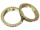 New 1939-56 Ford Transmission Synchronizer Blocker Rings Pair Flathead 81A-7107. Fixed Price $28.75.