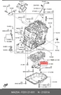 Genuine Oe O-ring FZ0121031 For Mazda FZ012-1031. Fixed Price $6.81.