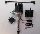 Chevy Pro Series 350 454 Ready-to-run Black Small Cap Hei Distributor + 50K Coil. Fixed Price $205.95.