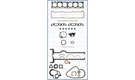 Full Engine Gasket Set Ford DA1610,DA1710,R1010 5.9 2713E (365) (3/72-/80). Fixed Price $234.00.