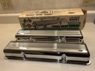 Nos Cal Custom Chrome Valve Covers Hot Rod Sbc Chevy 327 350 400 Gasser New Gm. Fixed Price $499.00.