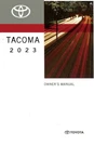2023 Toyota Tacoma Owners Manual User Guide. Fixed Price $60.00.