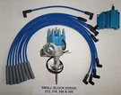 Dodge 360 340 318 273 Blue Small Cap Hei Distributor + 50K Coil Usa Plug Wires. Fixed Price $166.84.
