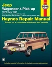 Jeep Wagoneer (72-83), Grand (84-91), Cherokee & J-series Pick,. Fixed Price $15.99.