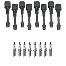 Hitachi Ignition Coil Ngk Ruthenium Spark Plugs Kit For Armada V8 VK56DE. Fixed Price $389.95.