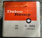 Nos Gm Delco Remy Distributor Cap Part 1917247 Sealed! 55-61 Chev, Corvette. Fixed Price $79.00.