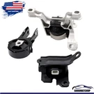 3PC Engine Motor & Trans Mount Set Fit For Toyota 2017 Mazda 2018 L4-1.5L. Fixed Price $73.59.