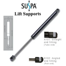 Suspa C16-04445 17" Gas Springs, 55 Lbs, Set Of 2. Fixed Price $19.00.
