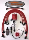 Ford Y-block 256-272-292-312 Small Hei Distributor Red + 45K Coil Hp Wires. Fixed Price $249.91.