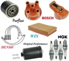 Tune Up Kit Cap Rotor Oil Fuel Filters Plugs For Volvo 760 L4; 2.3L 1984. Fixed Price $175.73.