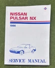 Nissan Pulsar Nx 1986 Original Vintage Factory Service Manual Oem. Fixed Price $45.00.