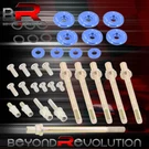 For K20 K24 K-series Valve Cover Washer Seal Bolt Nut Kit Aluminum Blue. Fixed Price $27.94.