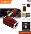 102MM 4" High Flow Round Tapered Cone Cool Air Cleaner With Top Filter.... Fixed Price $40.92.