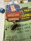 Auto-lite IGW-2100-LA Distributor Rotor Shaft Plate 1950'S. Fixed Price $35.00.