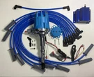 Amc/jeep 304 360 390 401 Blue Small Cap Hei Distributor + 8.5MM Wires 50K Coil. Fixed Price $232.93.