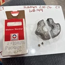 (1) Delco 1846216 Ignition Points Rfi Shield, Nos Vintage Part, Usa Made. Fixed Price $76.50.