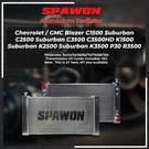 Spawon Radiator Chevrolet/gmc BLAZER(C1500C2500K1500K2500SUBURBAN) C3500 88-97. Fixed Price $225.00.