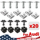 20 For Audi Vw Skoda Engine Cover Undertray Fitting Clips Kit Metal Screw. Fixed Price $9.29.