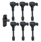 Hitachi Engine Crankshaft Position Sensor Ignition Coils Kit For Infiniti Nissan. Fixed Price $303.95.