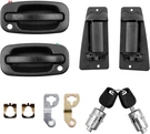 Exterior Extended Cab Door Handle W Lock Cylinders Keys Silverado Sierra 99-07. Fixed Price $70.47.