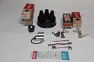 1951-1952 Henry J, 1950-1954 Willys 6, Autolite Cap,points, Rotor, Cond,leads. Fixed Price $45.00.