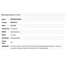 2014 Mercedes-benz CLA250 Power Distributor A0009820012. Fixed Price $79.99.